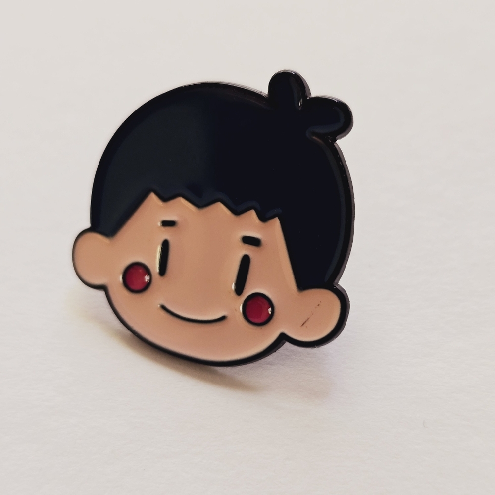 Cartoon Anime Boy Pin